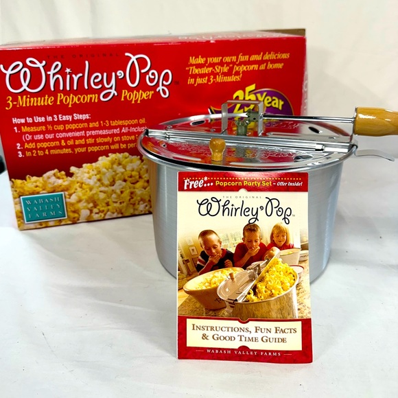 NIB The Original Whirley Pop Popcorn Popper - Picture 1 of 4